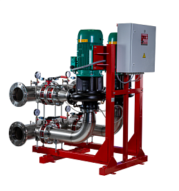 Установка пожаротушения WILO CO 4 BL 40/160-0.75/4/SK-FFS-R
